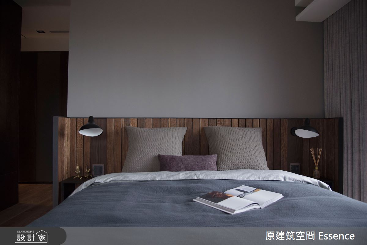 80坪新成屋(5年以下)＿簡約風臥室案例圖片＿原建筑空間＿原建筑_Open&Close 開合之間之21