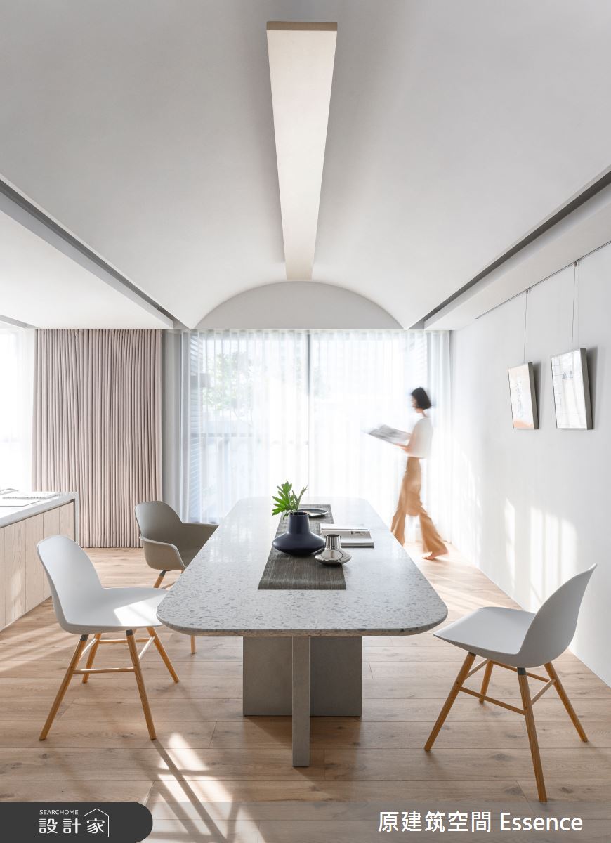 68坪新成屋(5年以下)＿現代風餐廳案例圖片＿原建筑空間＿原建筑_Lady's之9