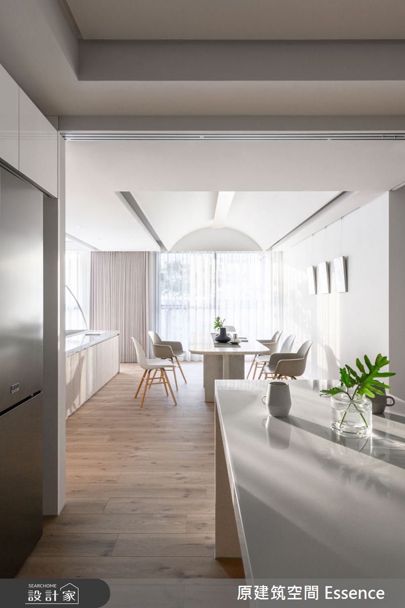 68坪新成屋(5年以下)＿現代風餐廳案例圖片＿原建筑空間＿原建筑_Lady's之11