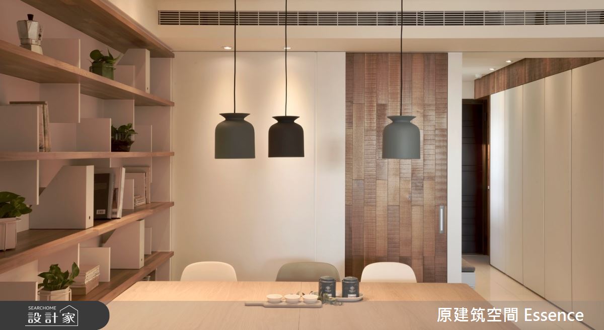 52坪新成屋(5年以下)＿現代風餐廳案例圖片＿原建筑空間＿原建筑_L-HOUSE之7