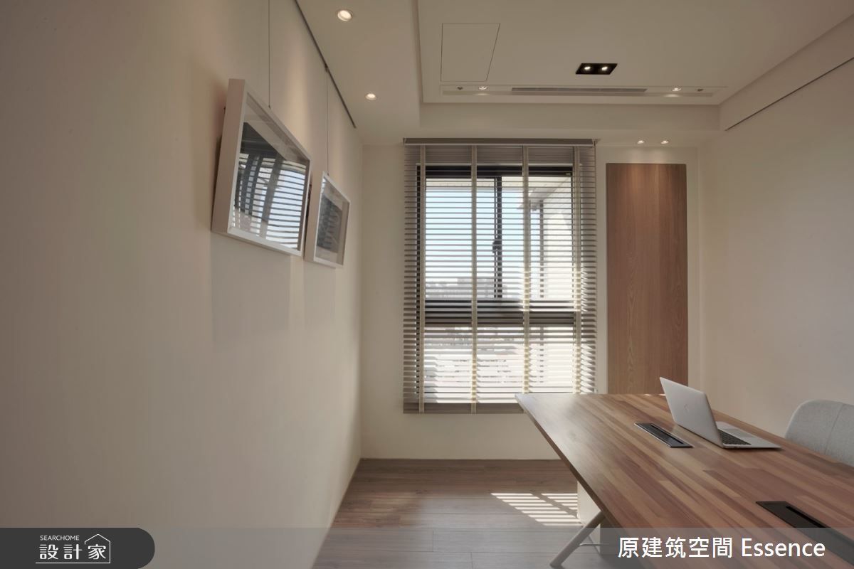 52坪新成屋(5年以下)＿現代風工作區案例圖片＿原建筑空間＿原建筑_L-HOUSE之10