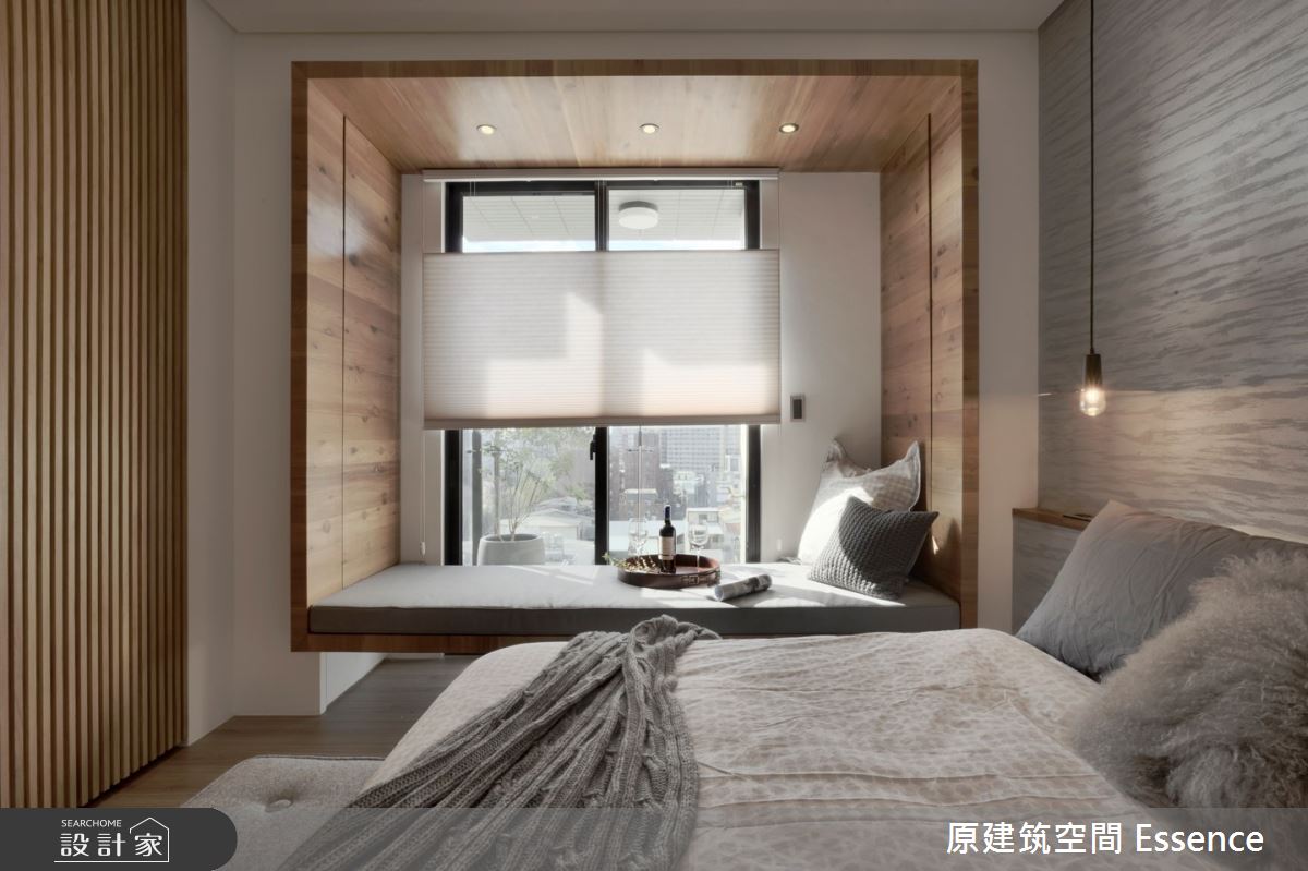 52坪新成屋(5年以下)＿現代風臥室案例圖片＿原建筑空間＿原建筑_L-HOUSE之14
