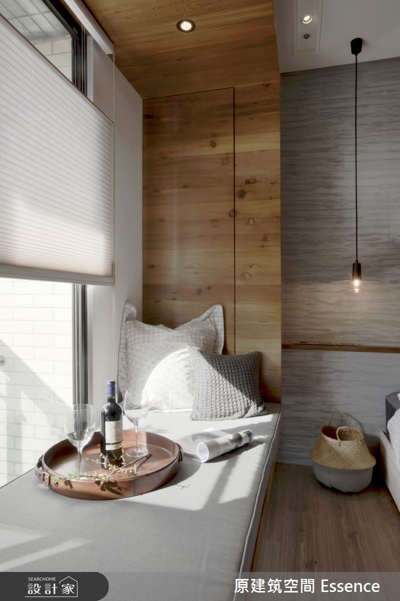 52坪新成屋(5年以下)＿現代風臥室案例圖片＿原建筑空間＿原建筑_L-HOUSE之15