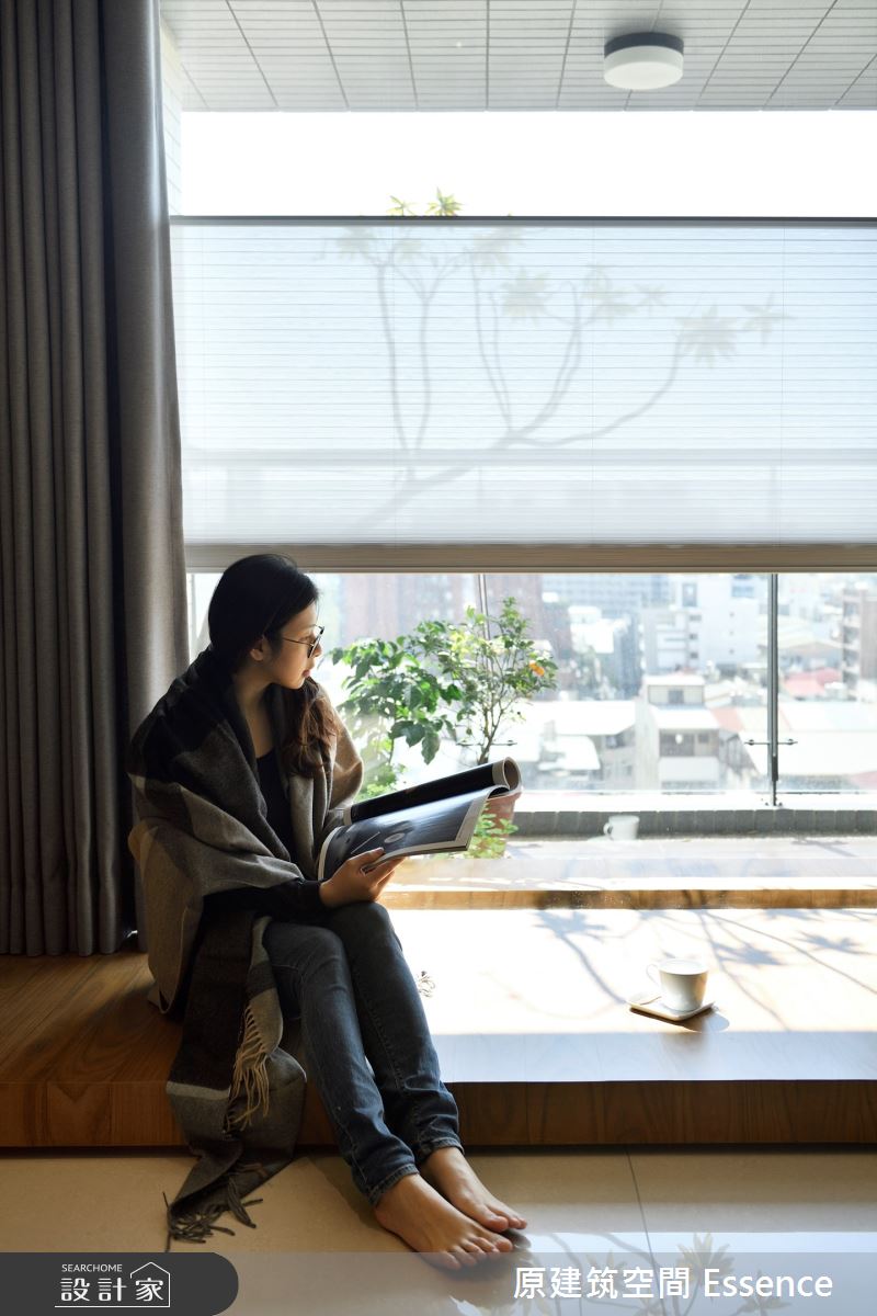 52坪新成屋(5年以下)＿現代風客廳案例圖片＿原建筑空間＿原建筑_L-HOUSE之21