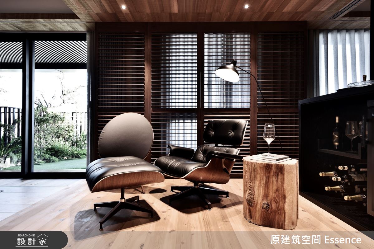 56坪新成屋(5年以下)＿現代風客廳案例圖片＿原建筑空間＿原建筑_Open space 1=3 虛空間之9