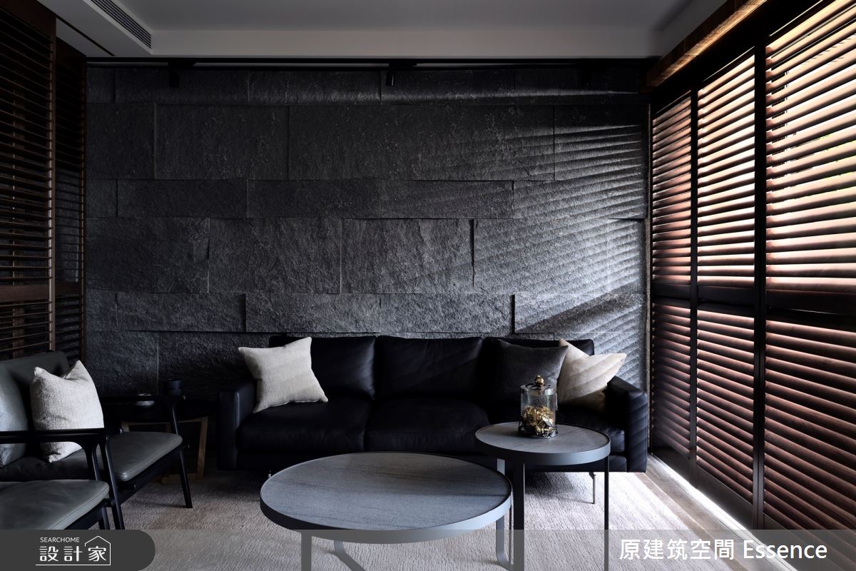 56坪新成屋(5年以下)＿現代風客廳案例圖片＿原建筑空間＿原建筑_Open space 1=3 虛空間之16