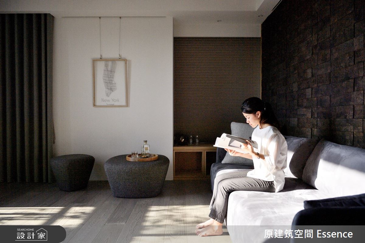 56坪新成屋(5年以下)＿現代風多功能室案例圖片＿原建筑空間＿原建筑_Open space 1=3 虛空間之23