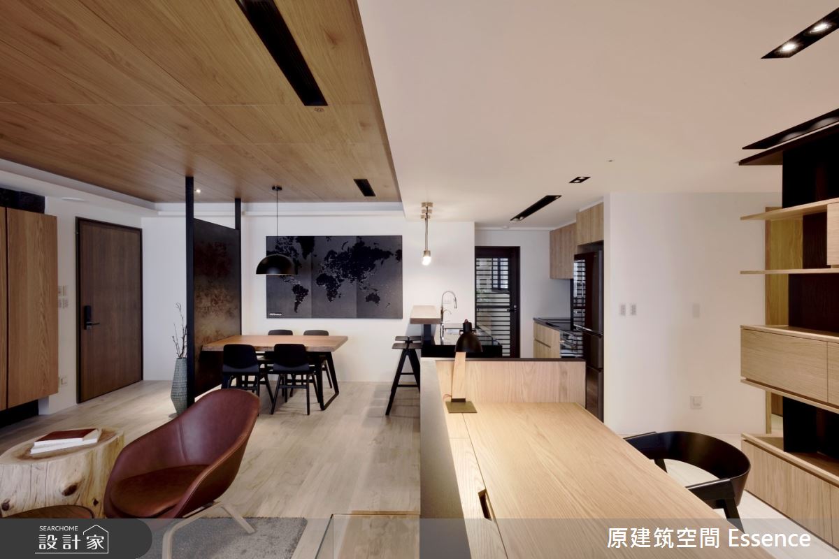 53坪新成屋(5年以下)＿現代風工作區案例圖片＿原建筑空間＿原建筑_原生之5