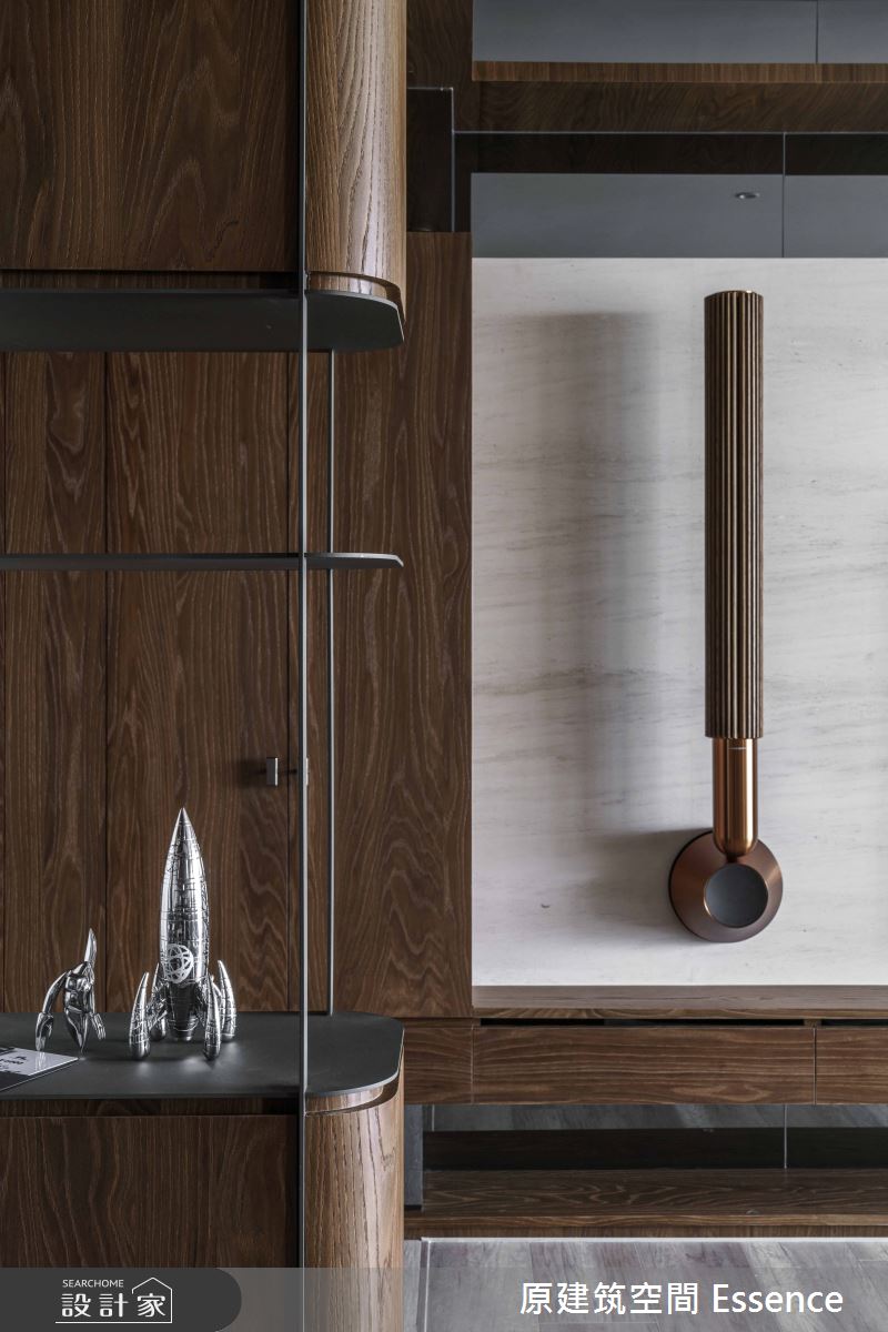 31坪新成屋(5年以下)＿現代風客廳案例圖片＿原建筑空間＿原建筑_聚。時光之3