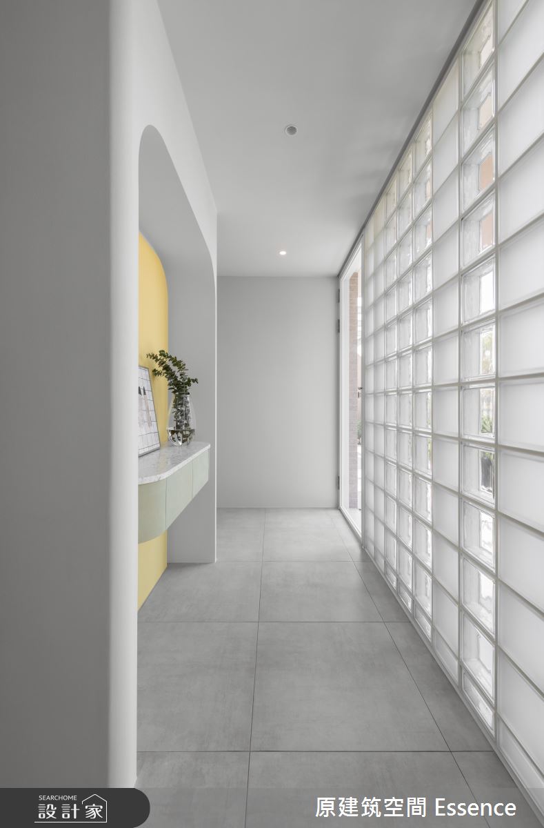 34坪新成屋(5年以下)＿北歐風走廊案例圖片＿原建筑空間＿原建筑_嬉遊。嘻遊之3