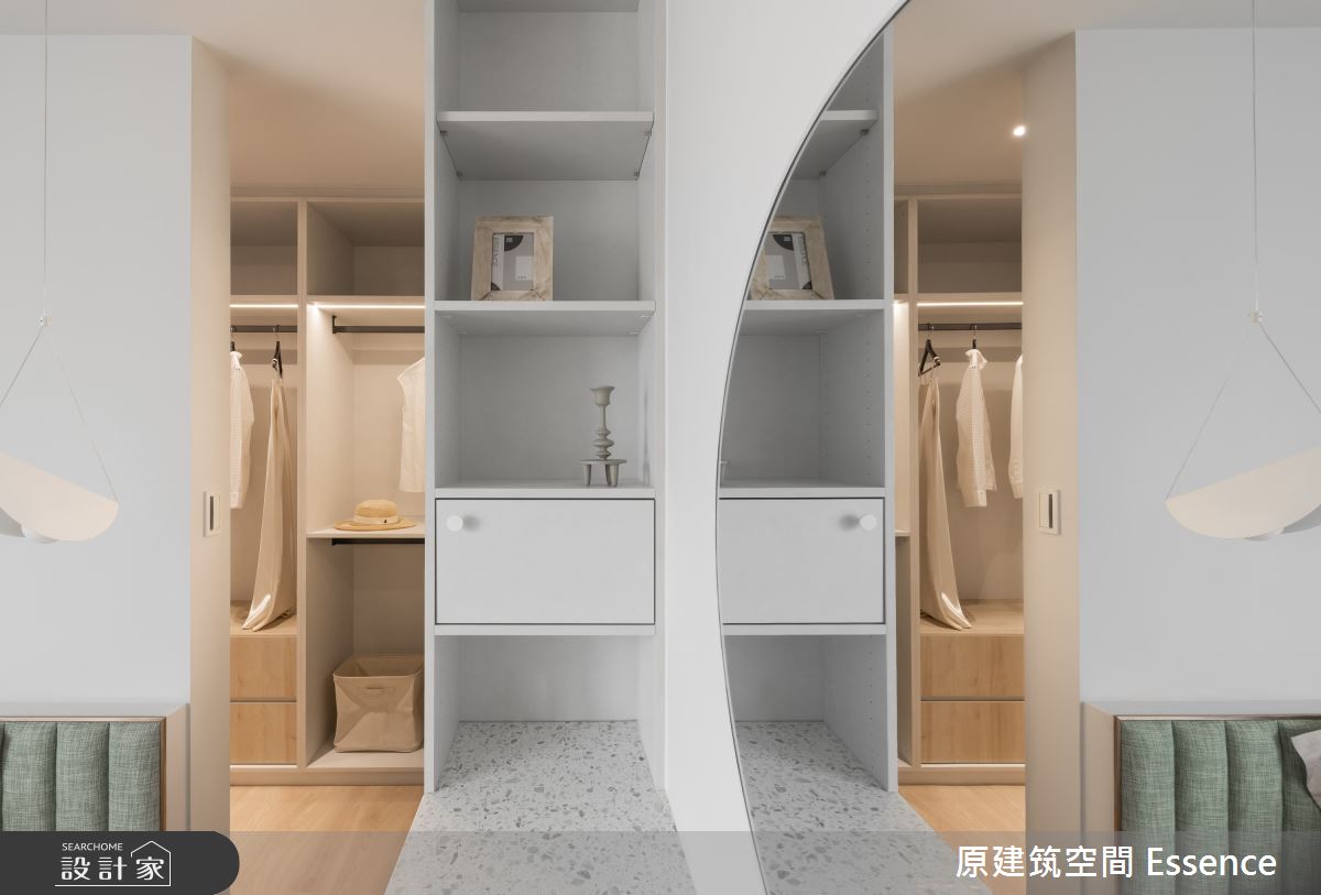 34坪新成屋(5年以下)＿北歐風更衣間案例圖片＿原建筑空間＿原建筑_嬉遊。嘻遊之18
