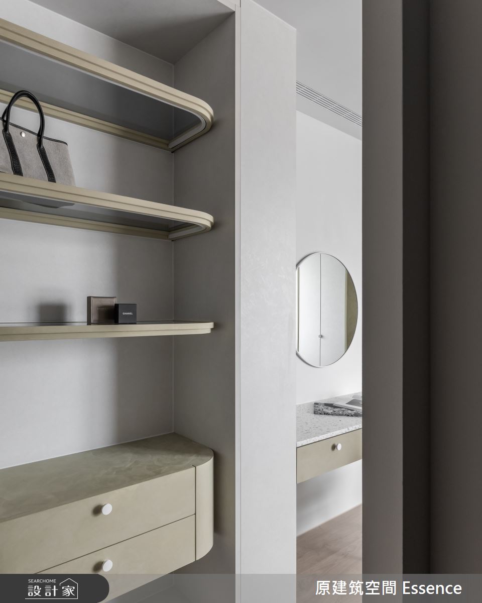 34坪新成屋(5年以下)＿北歐風臥室更衣間案例圖片＿原建筑空間＿原建筑_嬉遊。嘻遊之19