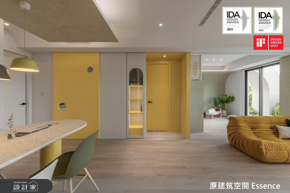 34坪新成屋(5年以下)＿北歐風案例圖片＿原建筑空間＿原建筑_嬉遊。嘻遊之5