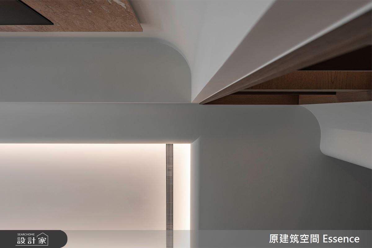 32坪新成屋(5年以下)＿現代風客廳案例圖片＿原建筑空間＿原建筑_承玉閣32坪現代風之8