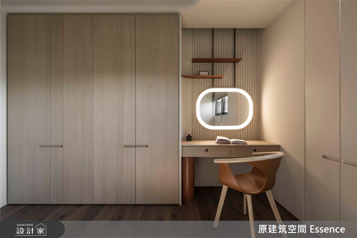 32坪新成屋(5年以下)＿現代風臥室案例圖片＿原建筑空間＿原建筑_承玉閣32坪現代風之14