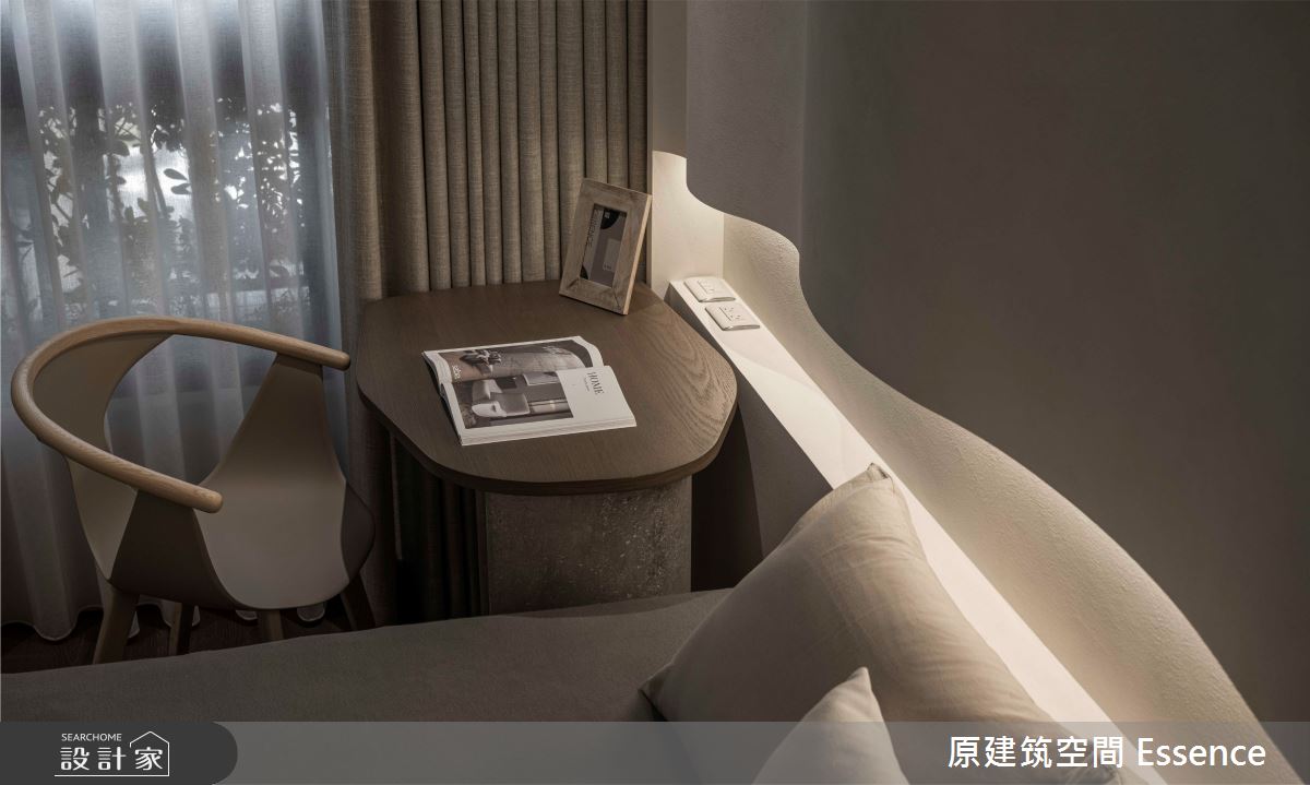 32坪新成屋(5年以下)＿現代風臥室案例圖片＿原建筑空間＿原建筑_承玉閣32坪現代風之22