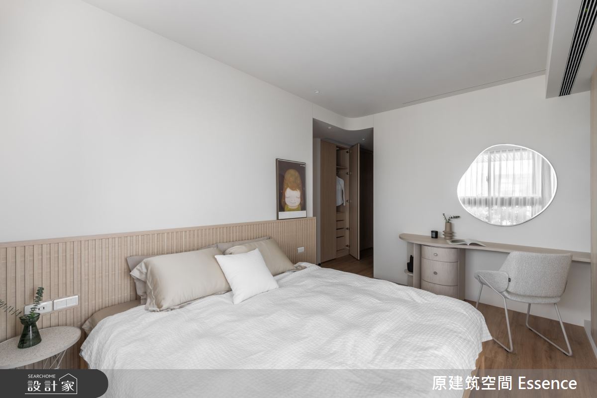 33坪新成屋(5年以下)＿現代風臥室案例圖片＿原建筑空間＿原建筑_琴音曲畔33坪現代風之18