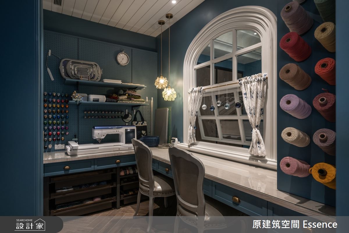 55坪新成屋(5年以下)＿混搭風書房工作區案例圖片＿原建筑空間＿原建筑_16之6