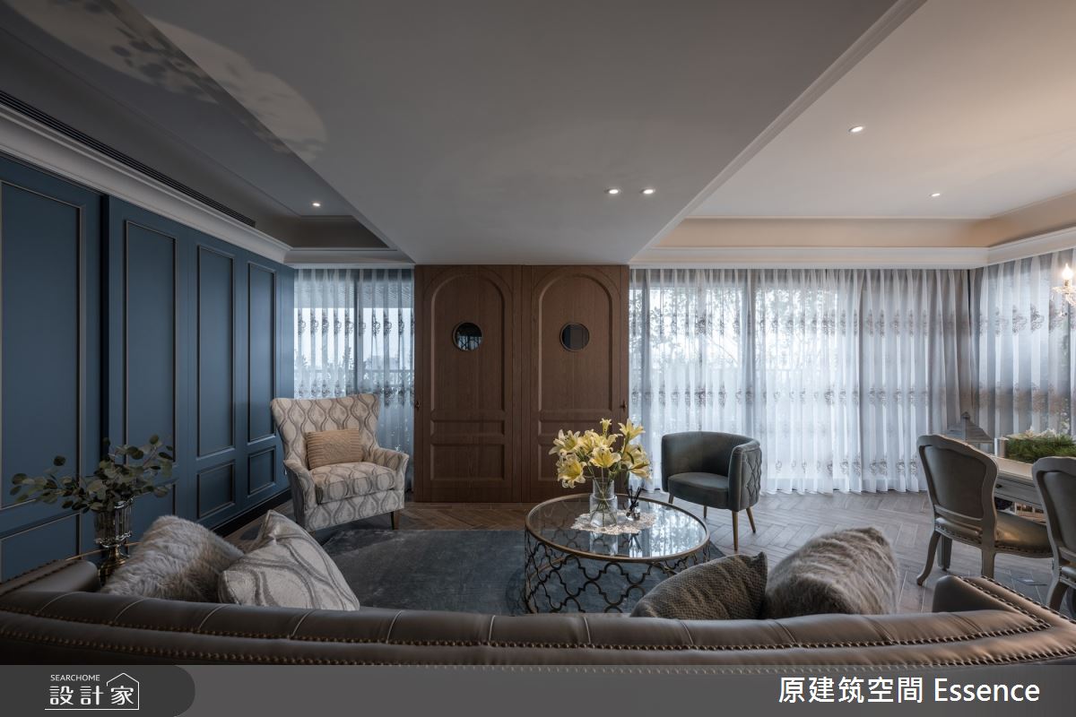 55坪新成屋(5年以下)＿混搭風客廳案例圖片＿原建筑空間＿原建筑_16之8