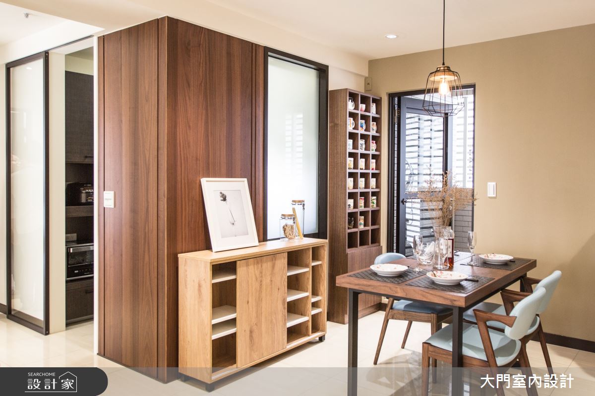 24坪新成屋(5年以下)＿人文禪風餐廳案例圖片＿大門室內裝修設計工程有限公司＿大門_流年之10