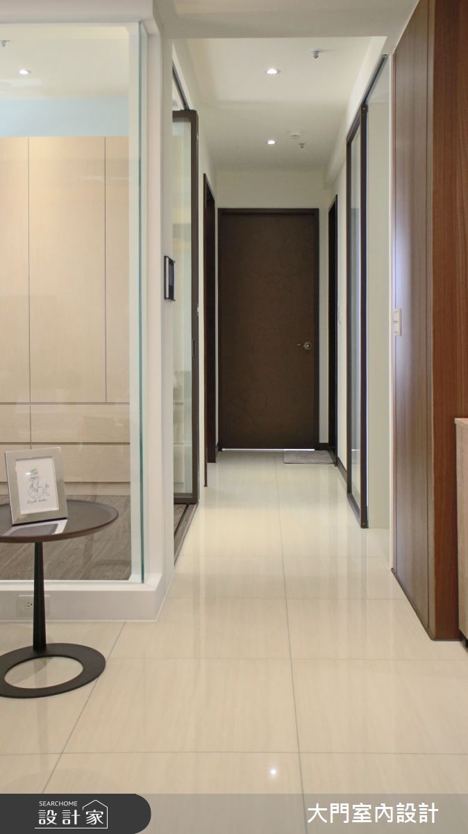 24坪新成屋(5年以下)＿人文禪風走廊案例圖片＿大門室內裝修設計工程有限公司＿大門_流年之12
