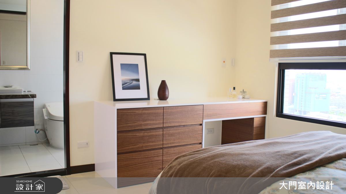 24坪新成屋(5年以下)＿人文禪風臥室案例圖片＿大門室內裝修設計工程有限公司＿大門_流年之22