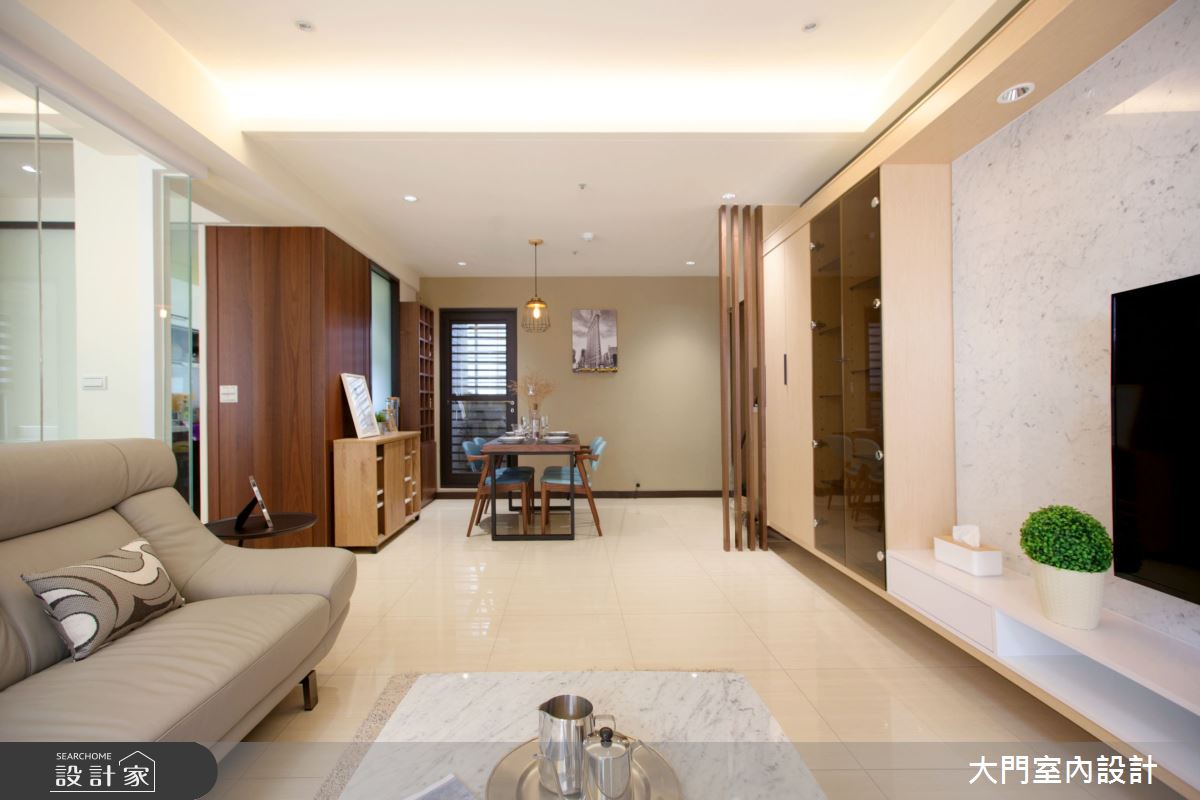 24坪新成屋(5年以下)＿人文禪風案例圖片＿大門室內裝修設計工程有限公司＿大門_流年之6