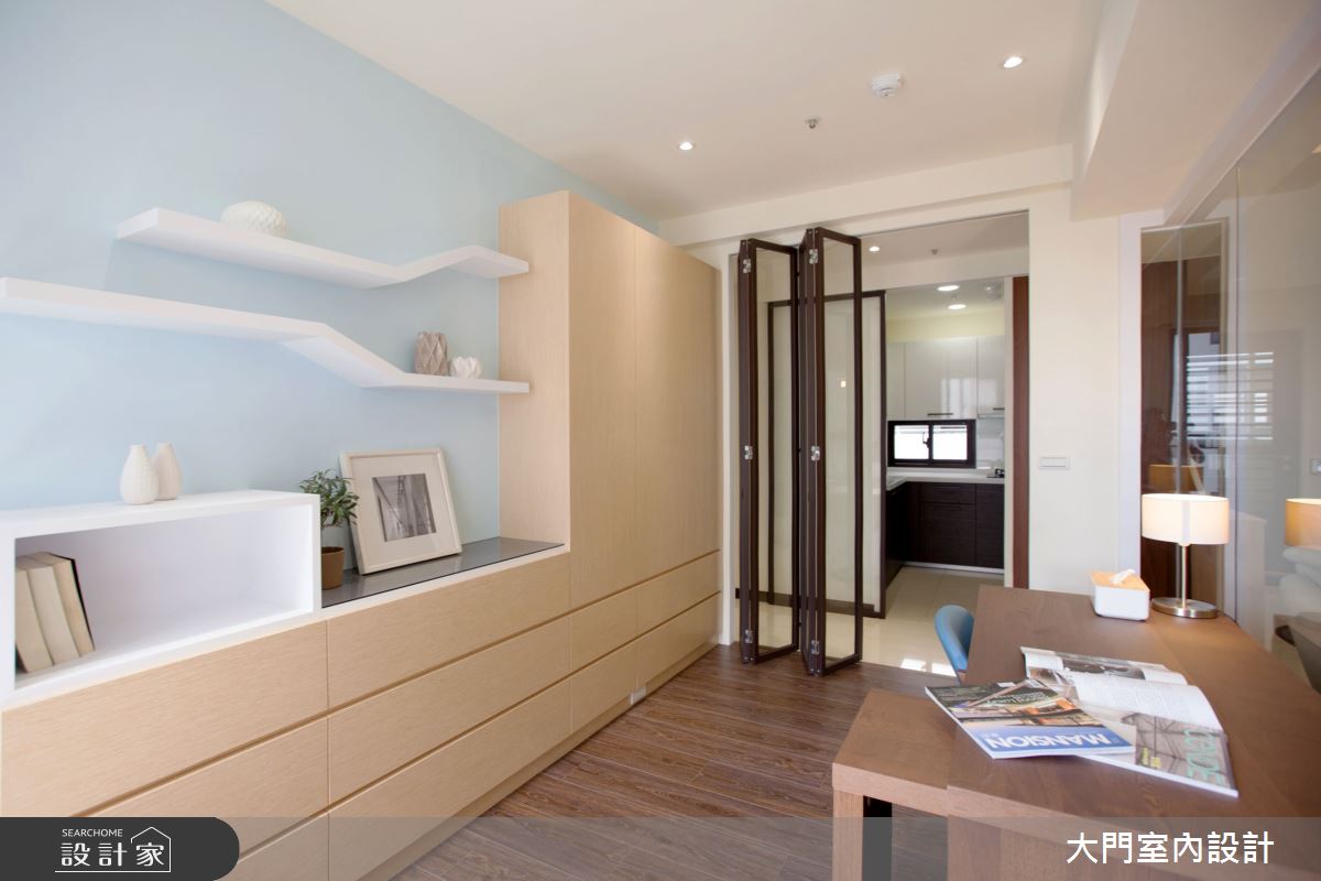 24坪新成屋(5年以下)＿人文禪風工作區案例圖片＿大門室內裝修設計工程有限公司＿大門_流年之18