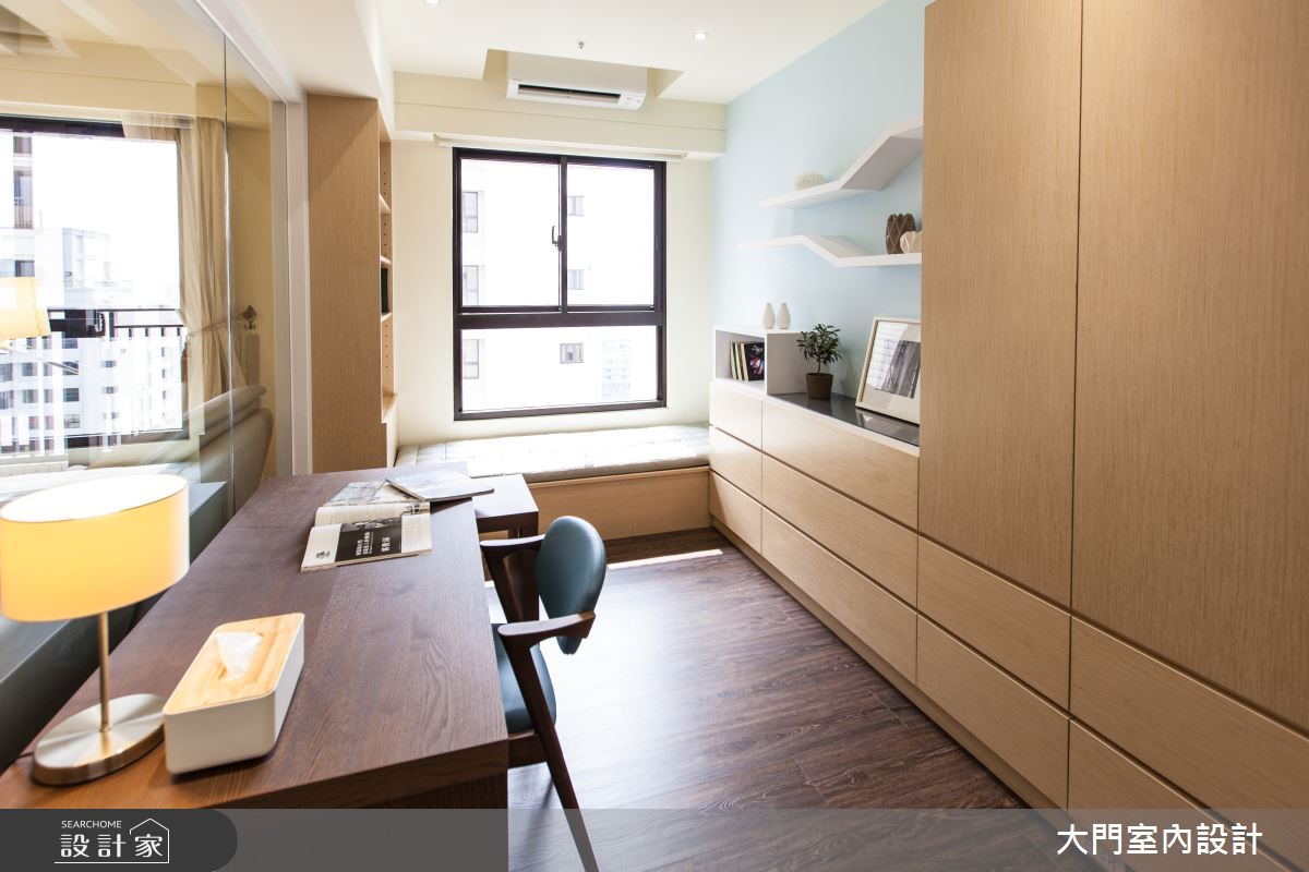 24坪新成屋(5年以下)＿人文禪風工作區案例圖片＿大門室內裝修設計工程有限公司＿大門_流年之16