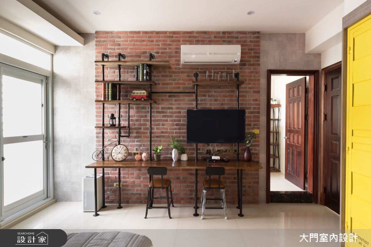 90坪新成屋(5年以下)＿混搭風臥室案例圖片＿大門室內裝修設計工程有限公司＿大門_貨櫃屋之家之10