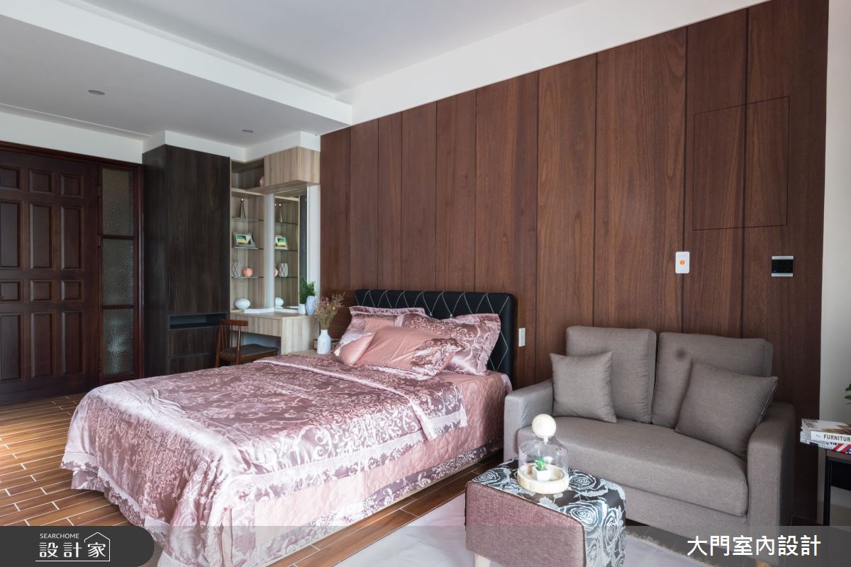 90坪新成屋(5年以下)＿混搭風臥室案例圖片＿大門室內裝修設計工程有限公司＿大門_貨櫃屋之家之17