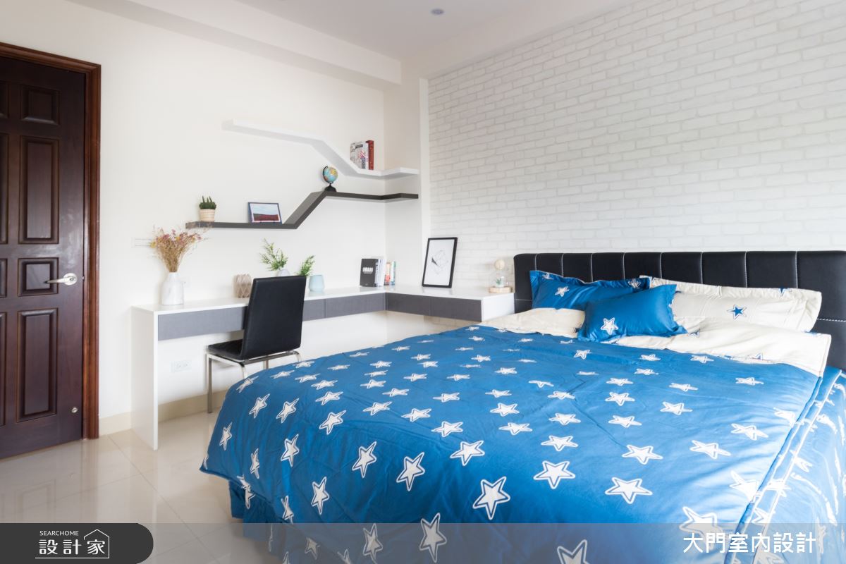 90坪新成屋(5年以下)＿混搭風臥室案例圖片＿大門室內裝修設計工程有限公司＿大門_貨櫃屋之家之25