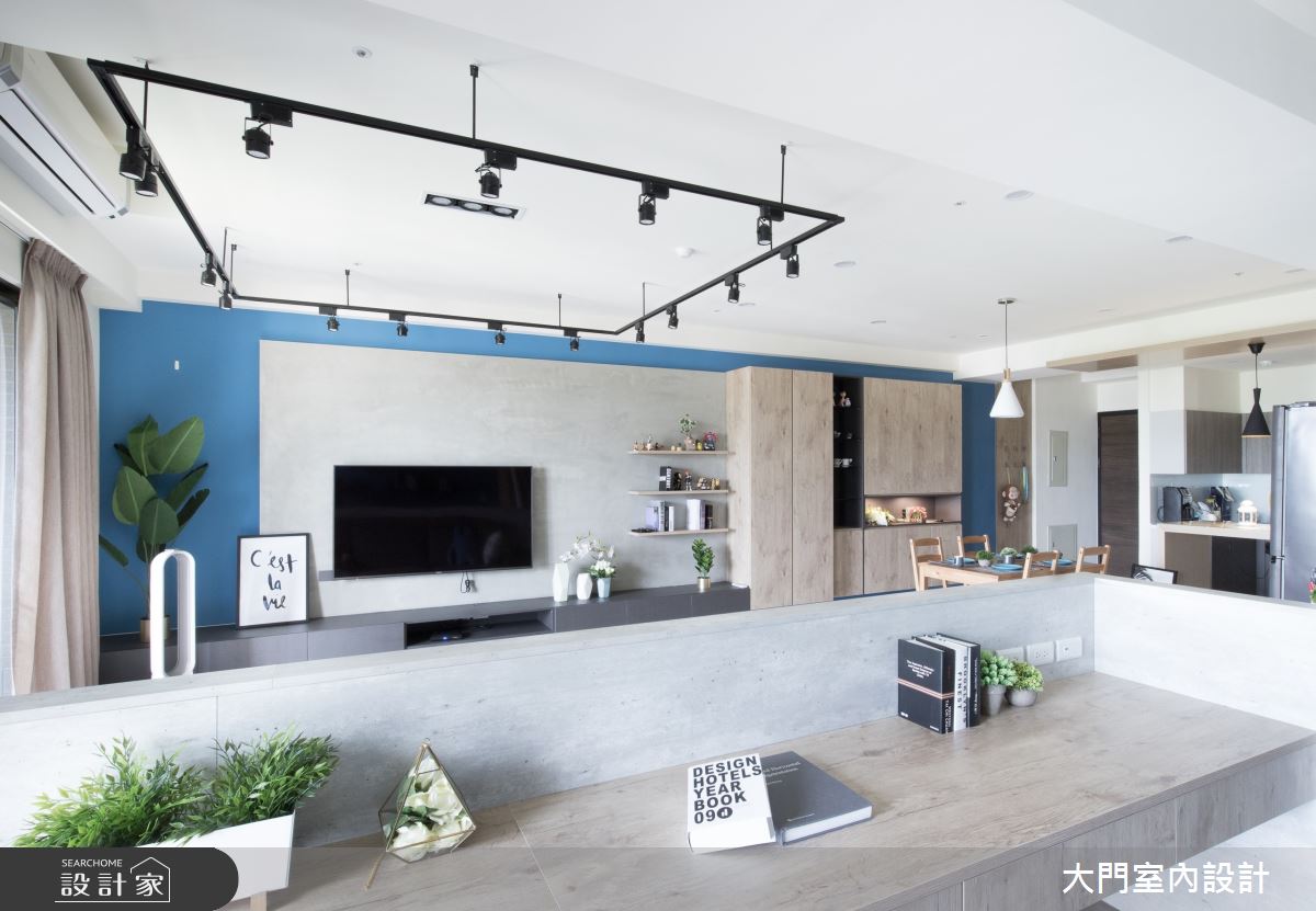 新成屋(5年以下)＿北歐風客廳工作區案例圖片＿大門室內裝修設計工程有限公司＿大門_湜湜之8