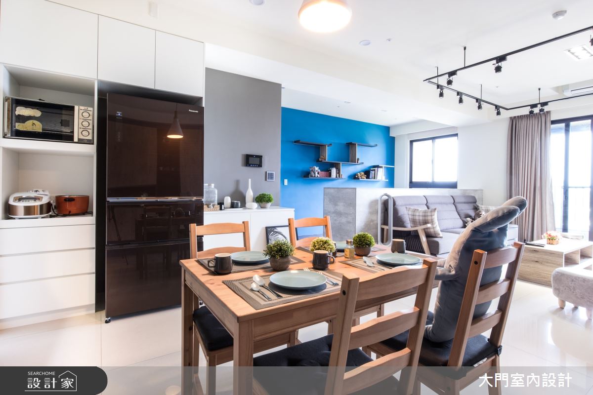 新成屋(5年以下)＿北歐風餐廳案例圖片＿大門室內裝修設計工程有限公司＿大門_湜湜之3