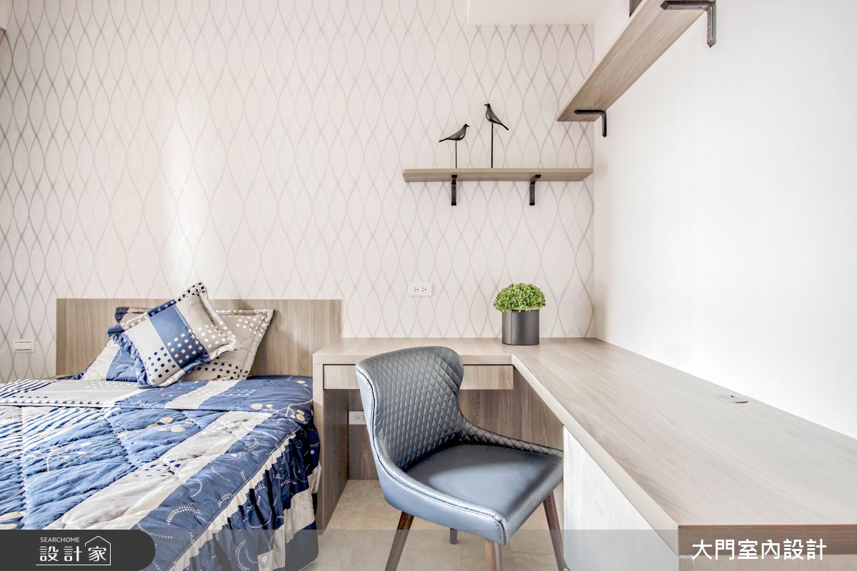 46坪新成屋(5年以下)＿新古典臥室案例圖片＿大門室內裝修設計工程有限公司＿大門_黛西布坎南之19