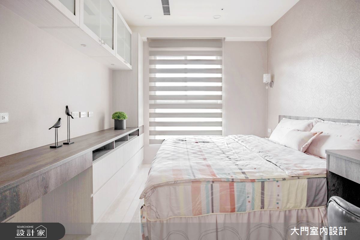 46坪新成屋(5年以下)＿新古典臥室案例圖片＿大門室內裝修設計工程有限公司＿大門_黛西布坎南之18