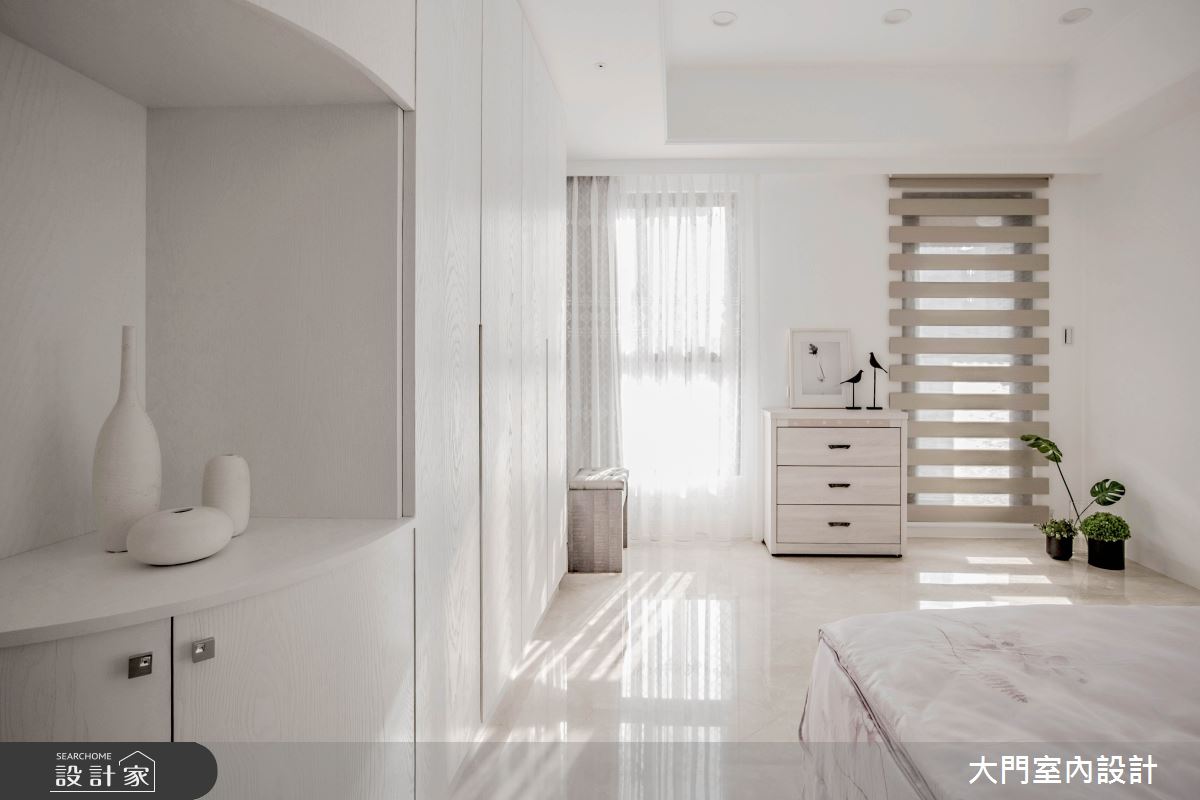 46坪新成屋(5年以下)＿新古典臥室案例圖片＿大門室內裝修設計工程有限公司＿大門_黛西布坎南之16