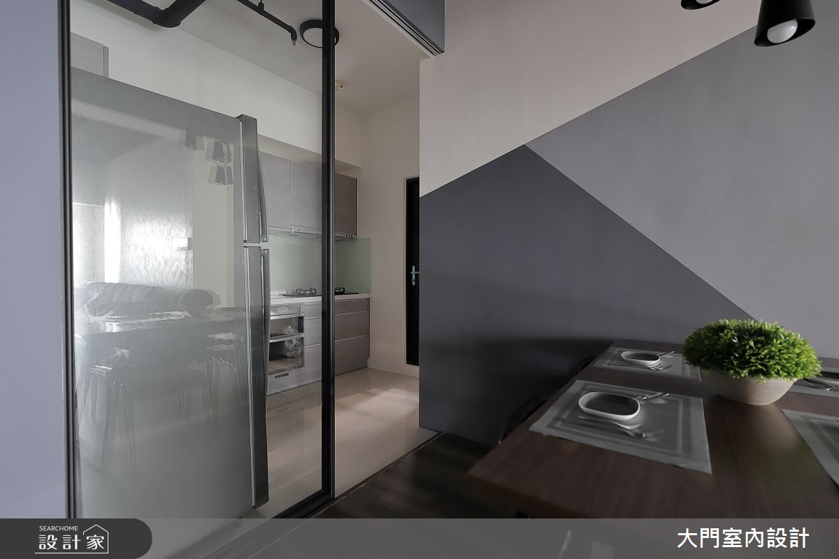 30坪新成屋(5年以下)＿工業風餐廳案例圖片＿大門室內裝修設計工程有限公司＿大門_微工業・創作之15