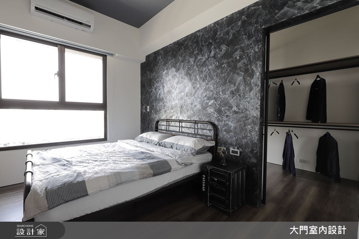 30坪新成屋(5年以下)＿工業風臥室案例圖片＿大門室內裝修設計工程有限公司＿大門_微工業・創作之23