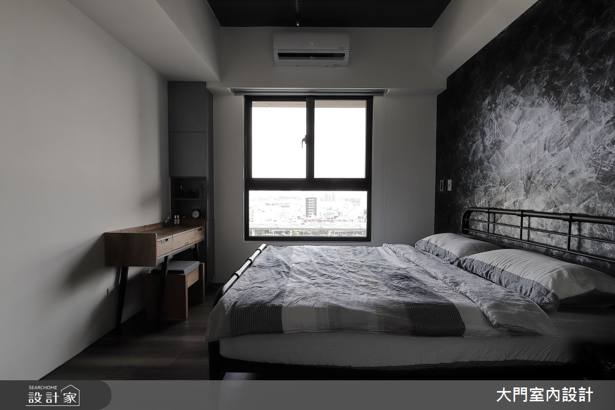 30坪新成屋(5年以下)＿工業風臥室案例圖片＿大門室內裝修設計工程有限公司＿大門_微工業・創作之19