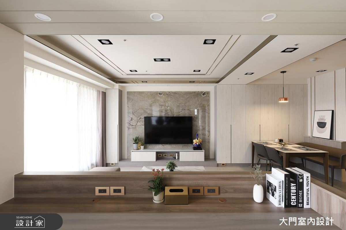 32坪新成屋(5年以下)＿北歐風多功能室案例圖片＿大門室內裝修設計工程有限公司＿大門_落根河畔蘆葦之7