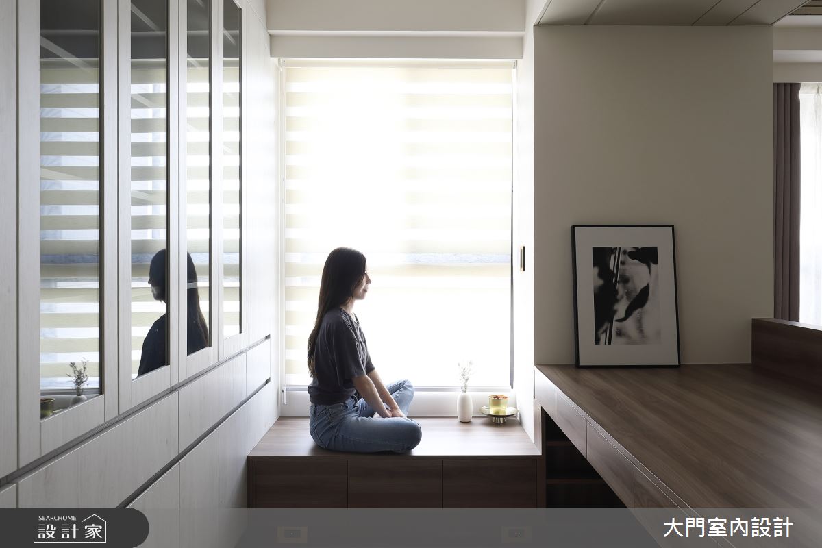 32坪新成屋(5年以下)＿北歐風多功能室案例圖片＿大門室內裝修設計工程有限公司＿大門_落根河畔蘆葦之14