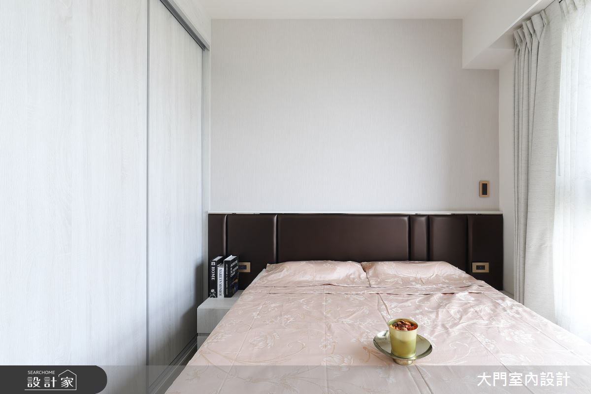 32坪新成屋(5年以下)＿北歐風臥室案例圖片＿大門室內裝修設計工程有限公司＿大門_落根河畔蘆葦之17