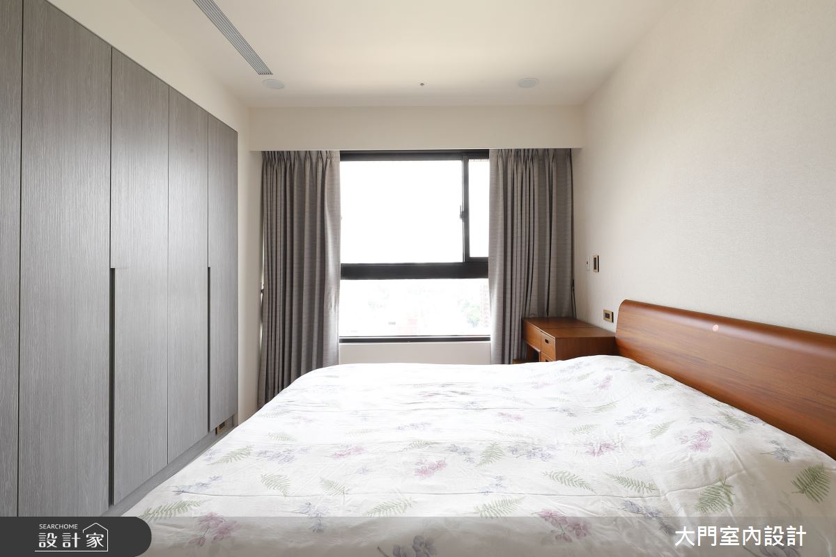 32坪新成屋(5年以下)＿北歐風臥室案例圖片＿大門室內裝修設計工程有限公司＿大門_落根河畔蘆葦之16