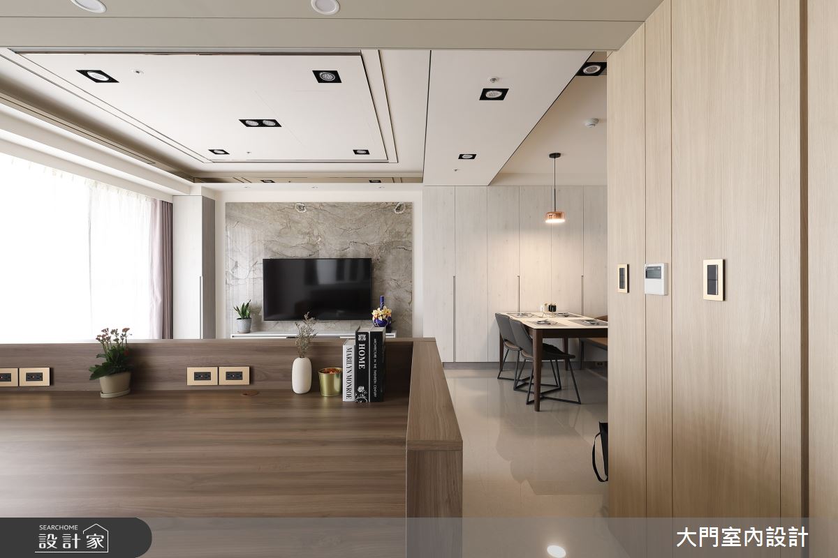 32坪新成屋(5年以下)＿北歐風多功能室案例圖片＿大門室內裝修設計工程有限公司＿大門_落根河畔蘆葦之8