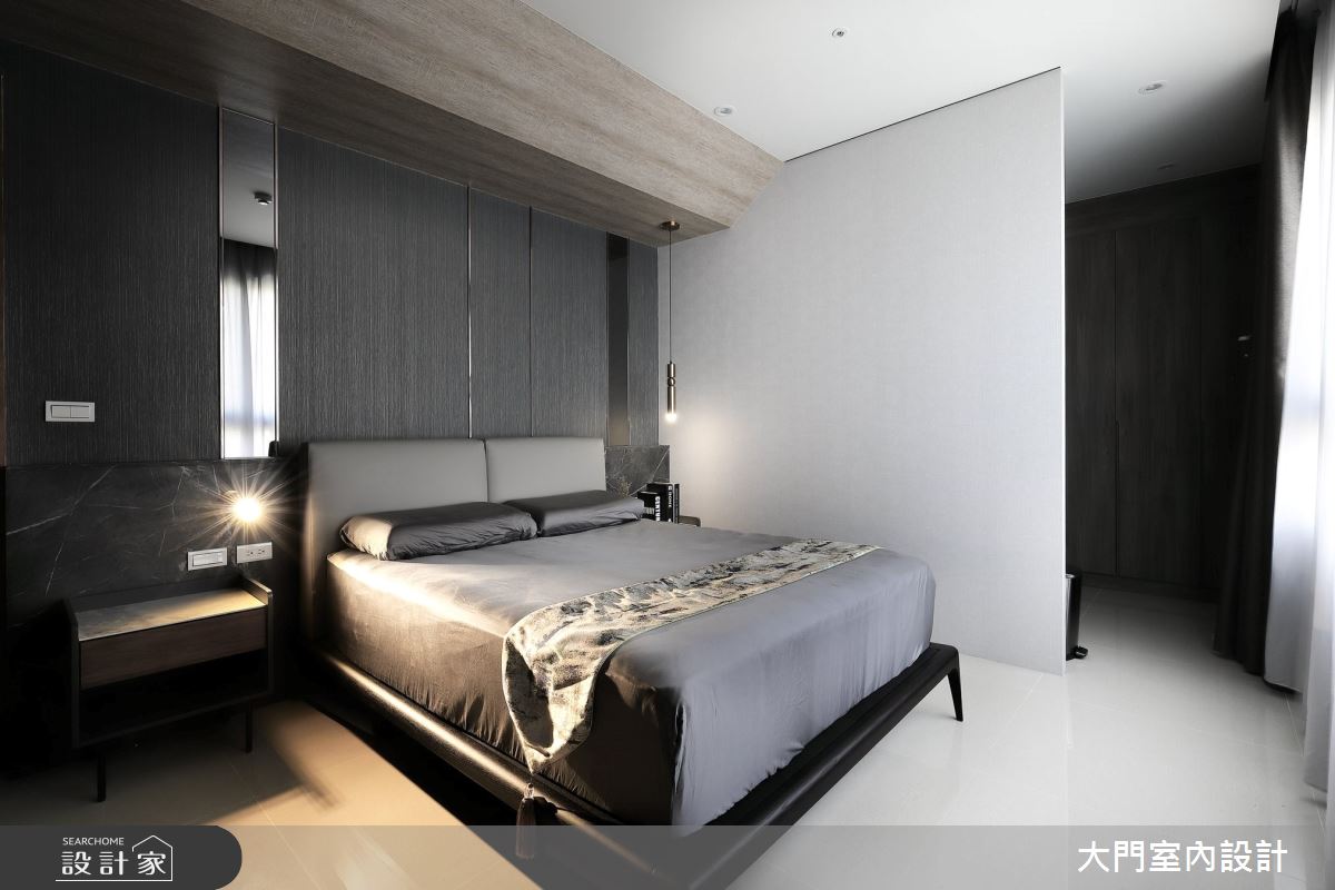 46坪新成屋(5年以下)＿現代風臥室案例圖片＿大門室內裝修設計工程有限公司＿大門_衍界・之間之13