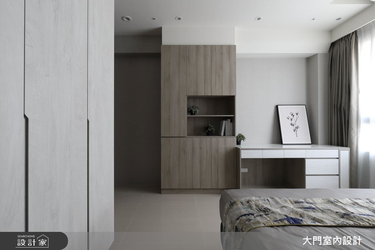 46坪新成屋(5年以下)＿現代風臥室案例圖片＿大門室內裝修設計工程有限公司＿大門_衍界・之間之16