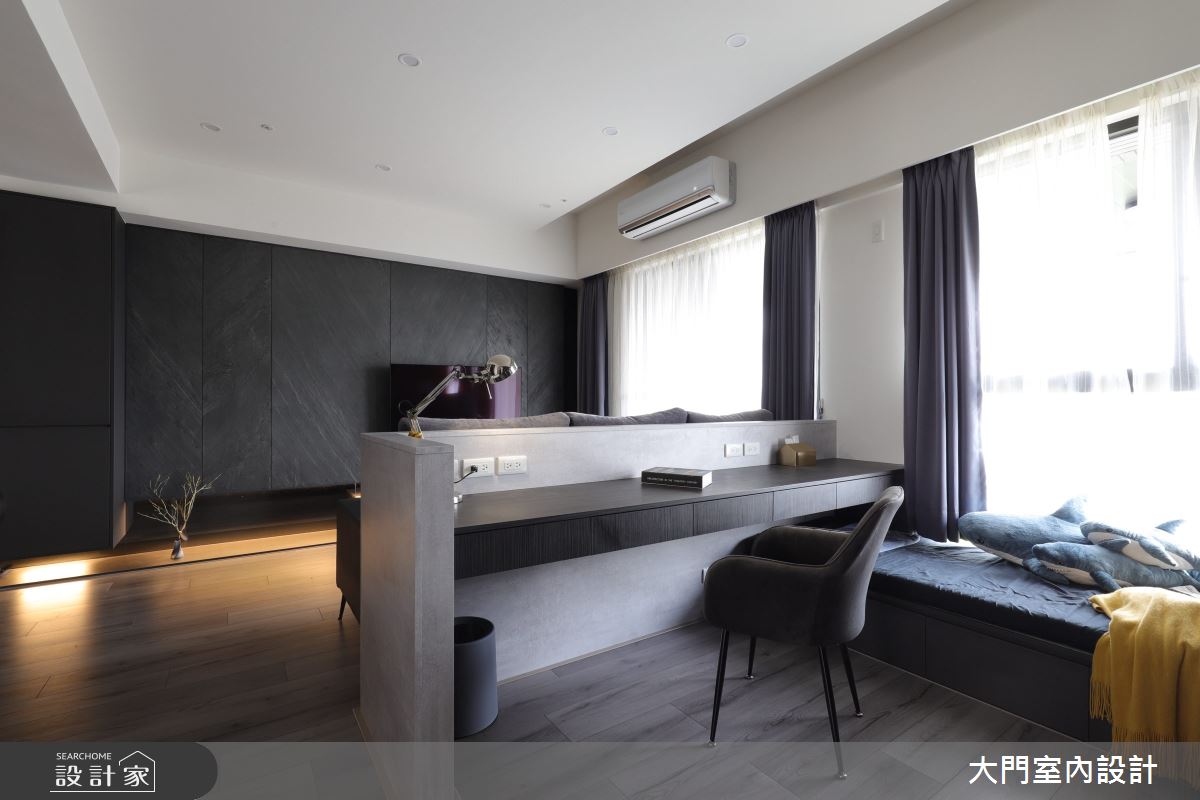 24坪新成屋(5年以下)＿簡約風臥榻案例圖片＿大門室內裝修設計工程有限公司＿大門_樸之9