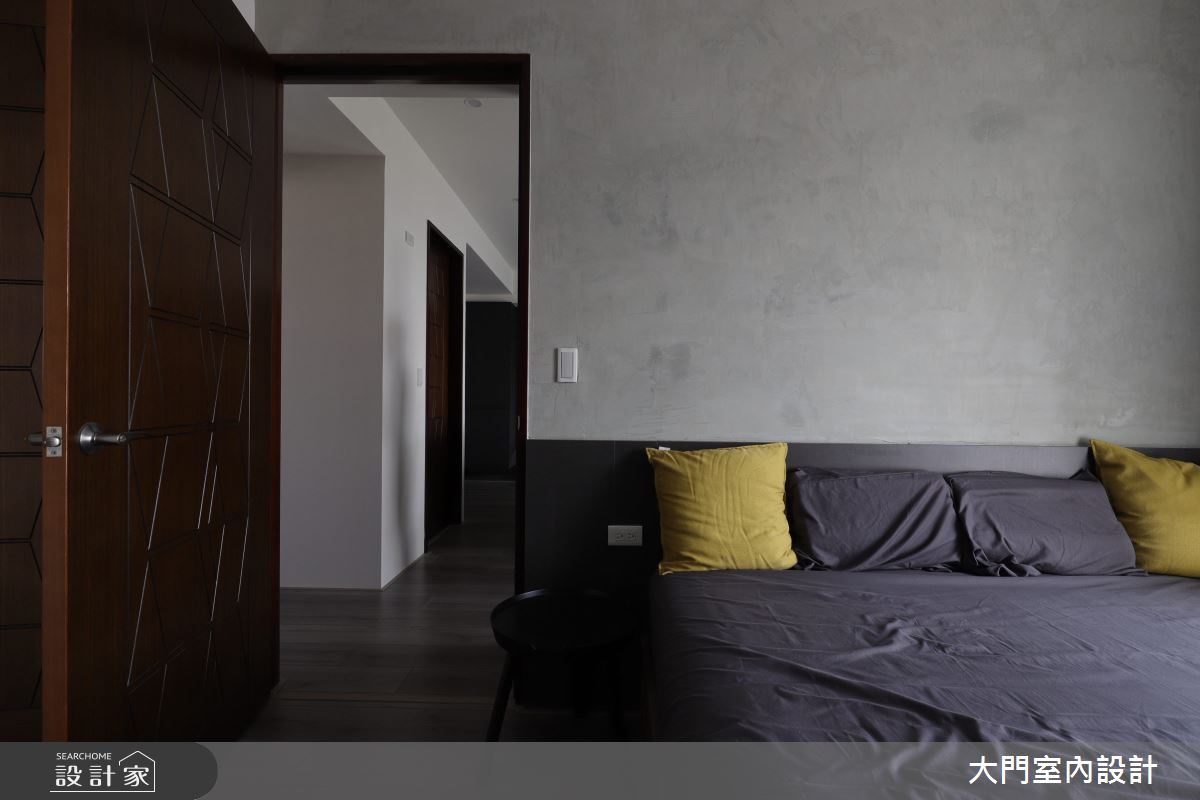 24坪新成屋(5年以下)＿簡約風臥室案例圖片＿大門室內裝修設計工程有限公司＿大門_樸之13