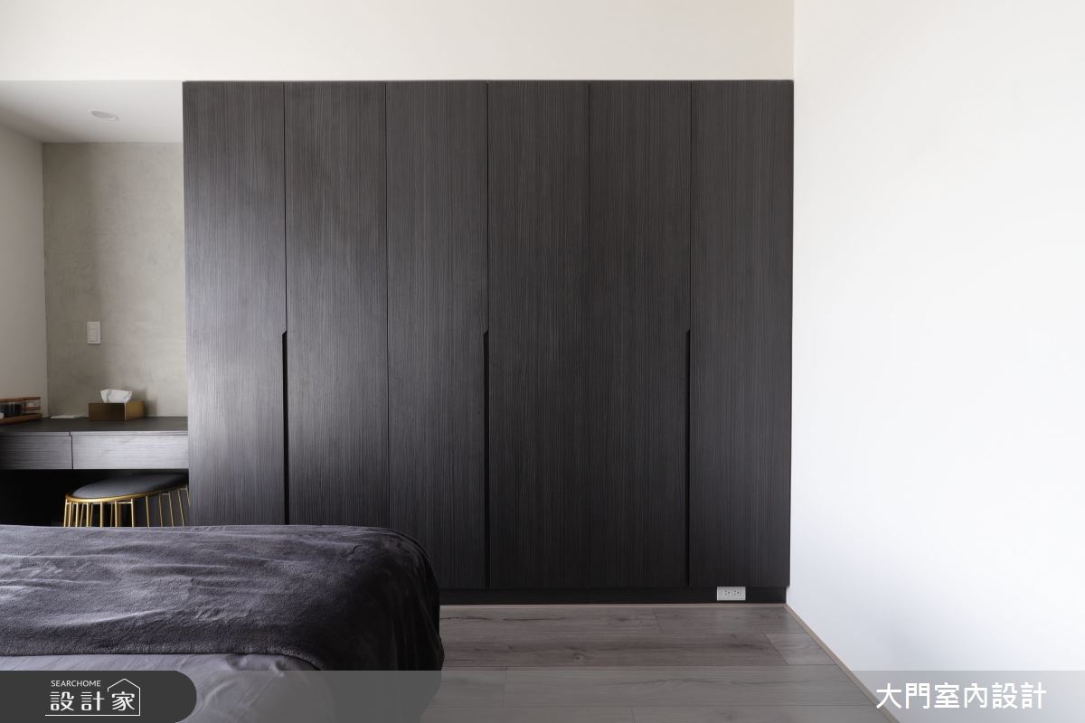 24坪新成屋(5年以下)＿簡約風臥室案例圖片＿大門室內裝修設計工程有限公司＿大門_樸之17